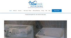 Desktop Screenshot of newlookrefinishing.com